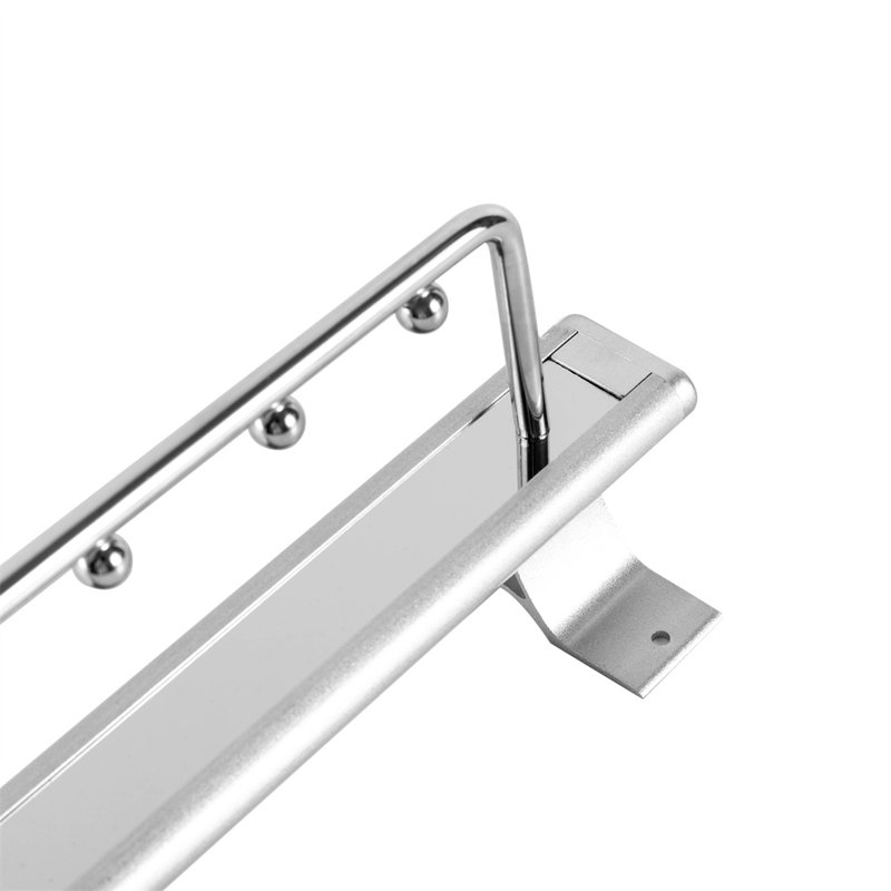 Rebrilliant Allisen Adjustable Wall Mounted Clothes Rack Wayfair